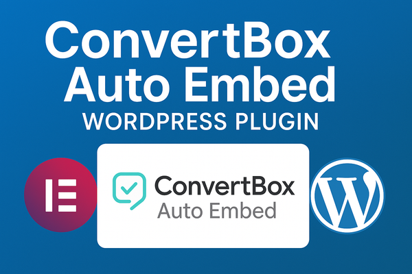 🧩 Como Configurar o ConvertBox no WordPress e Integrar com o Elementor
