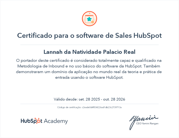 A importância da certificação no Sales Hub da HubSpot para profissionais de Marketing e Vendas
